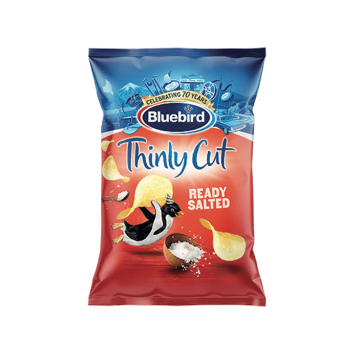 Bluebird Thinly Cut Ready Salted 140G