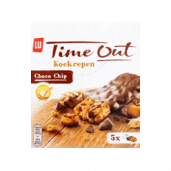 LU Time out chocolate chip cookie bars