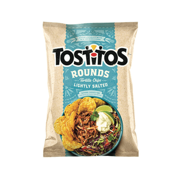 Tostitos Rounds Lightly Salted 290G