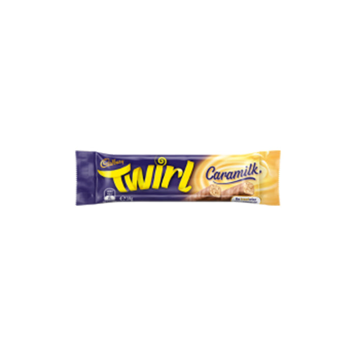 Cadbury Twirl Caramilk Chocolate Bar 39G