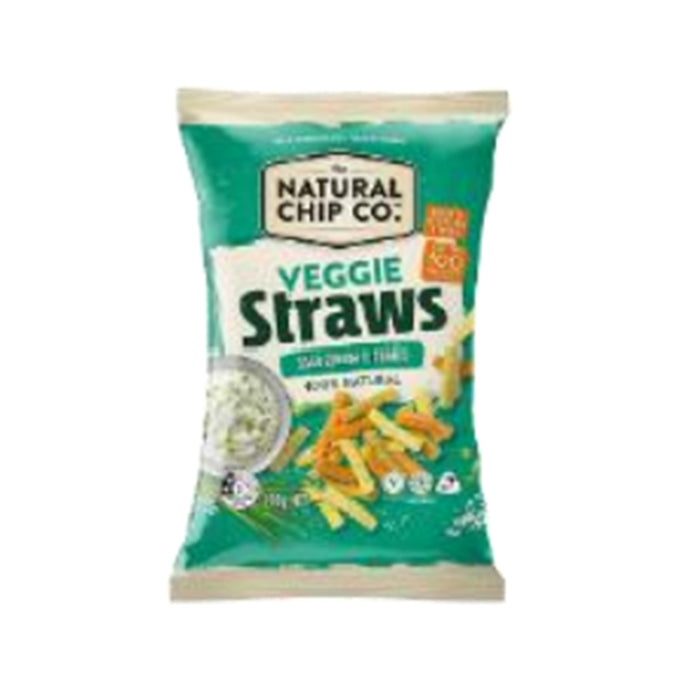 Veggie Straws Sour Cream Chives 100g Reduced Price