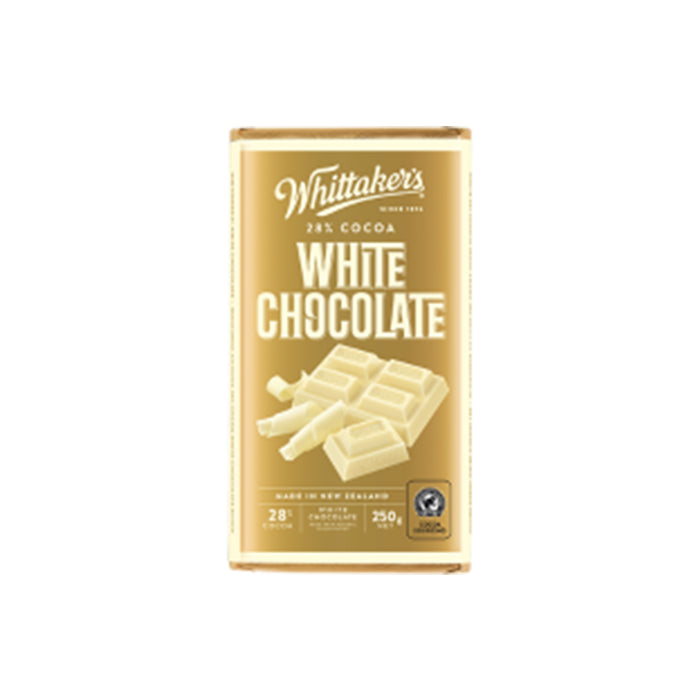 Whittaker's White Chocolate Block 250G