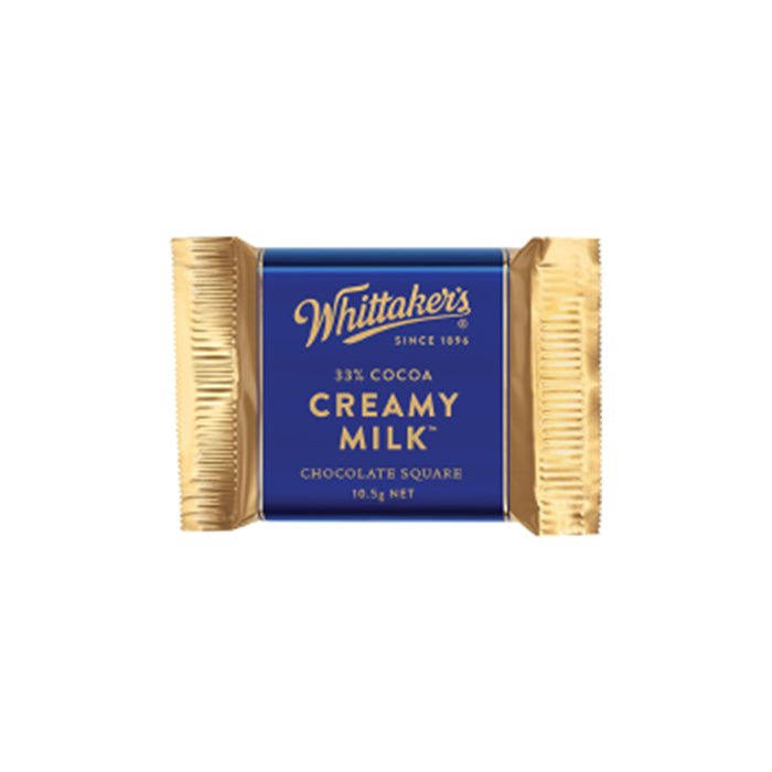 Whittaker's Milk Chocolate Hospitality Squares 10.5G 300 Pack