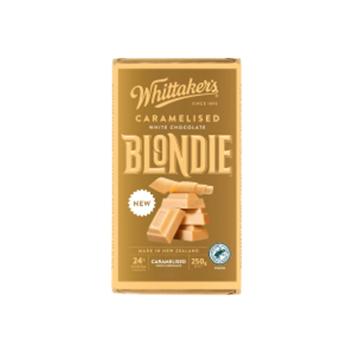 Whittaker's Blondie Caramelised White Chocolate Block 250G