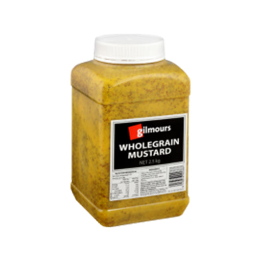 Gilmours Whole Grain Mustard 2.5KG