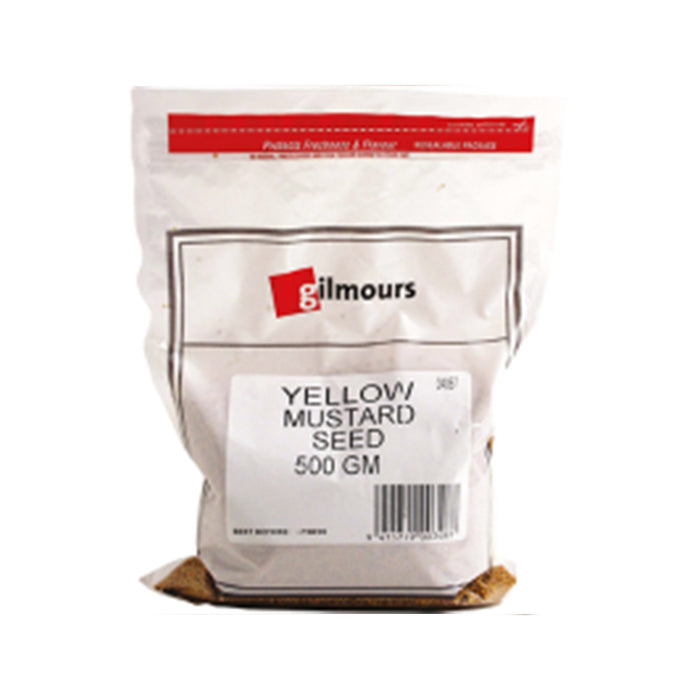 Gilmours Yellow Mustard Seeds 500G